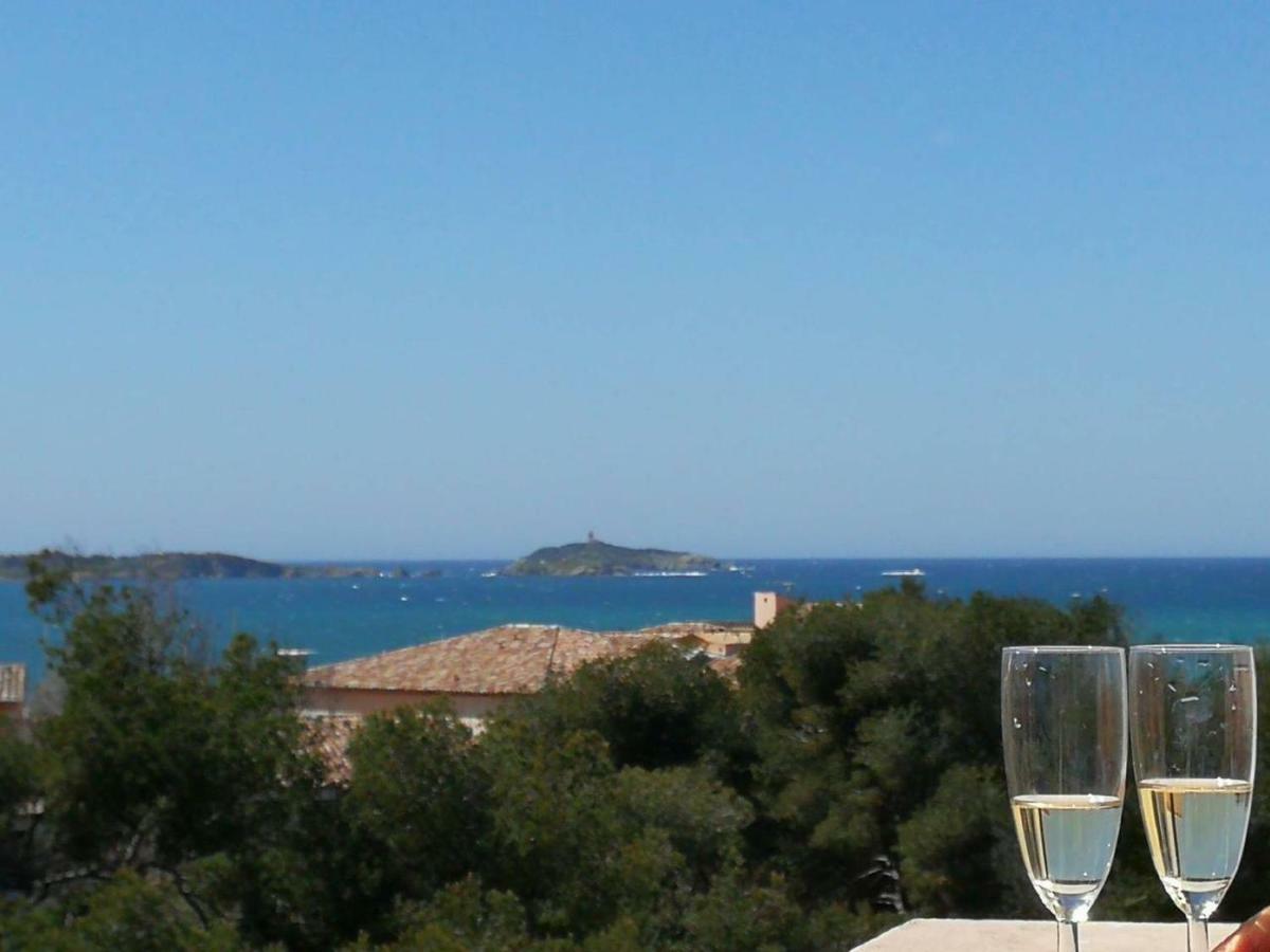 Domaine De La Coudouliere, T2 Climatise Terrasse Vue Mer Sans Vis A Vis Plage A 100M Six-Fours-les-Plages Eksteriør billede